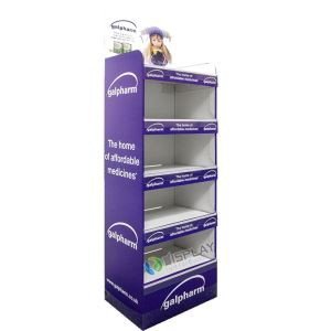 Supermarket and Grocery Store shelf Display Stand for baby products