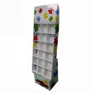 Cardboard Floor Stand for Puzzle, Cardboard Display Stand with SGS
