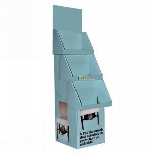 Paper Display Stand Pop Advertising Cardboard Display