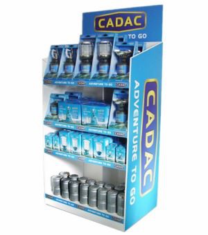 Market Pop Cardboard Display Floor Stand, Pallet Display for Goods Promotion