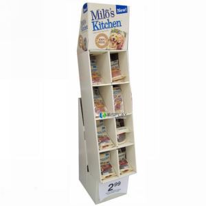 Holiday Decoration Cardboard Display Shelf