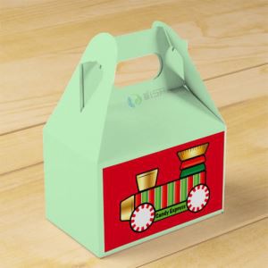 Custom paper Christmas party candy box