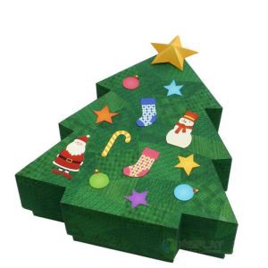 Custom paper Christmas cupcake gift box