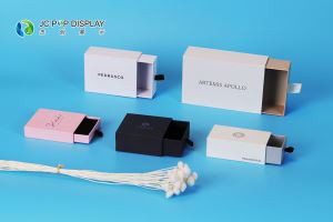 Premium Cardboard Paper Sliding drawer Gift Box Packaging With Foam Insert