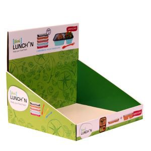 Paper Counter Display Rack Cardboard Desktop Display