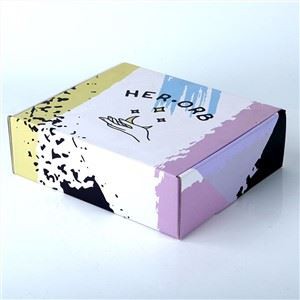 Paper Gold Mailing Box For Clothes