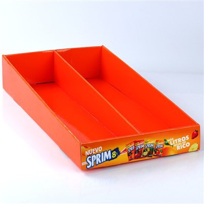 Paper Portable Countertop Carton Cardboard Food Product Shop Custom Stand Pop Up Table Retail Stores Counter Display Box
