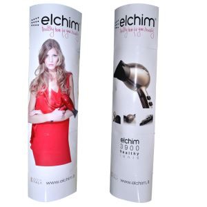 Paper Totem Display For Makeup Products Totem Display