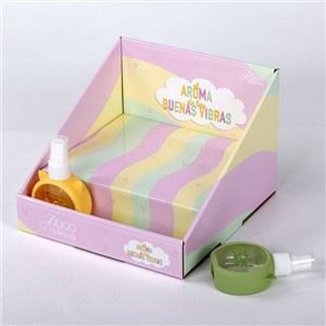 Essential Oil Counter ​cardboard Display Stands Empty Spray Bottle Display Rack