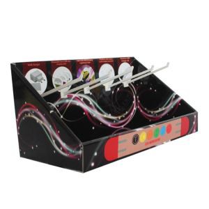 Mobile phone accessories counter Hook cardboard Display box