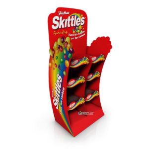 Point of Purchase (POP) Floor Supermarket Paper Display