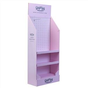 Point Of Sale Convenient Cardboard Paper Display Stand