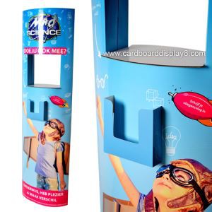 Pop Up Totem Lama Cardboard Displays With Pocket