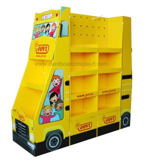 Cardboard Advertising Stands Toy Display For Retail