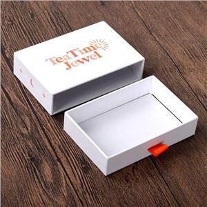 Pull Out Drawer Jewelry Box Storage Bracelet Box Necklace Ring Box Cardboard Jewelry Packaging Gift Box