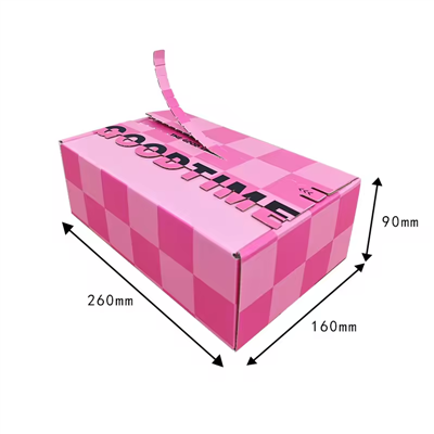 Recyclable Corrugated Paper Tuck Top Gift Mailing Shipping Boxes Custom Printed Mailer Box