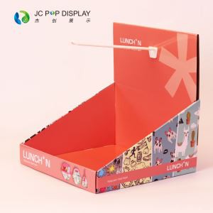 Cardboard Counter Top Display Cartoon Printing Box