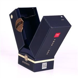 Red Wine Packaging Box Creative Wine Packaging Design Custom Gift Box Manufacturer