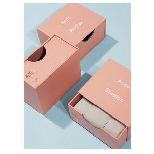 Rigid Pink Cardboard Drawer Style Packaging Gift Box For Small Item
