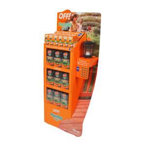 Shelves Custom Cardboard Display Corrugated Floor Display For Sports Products