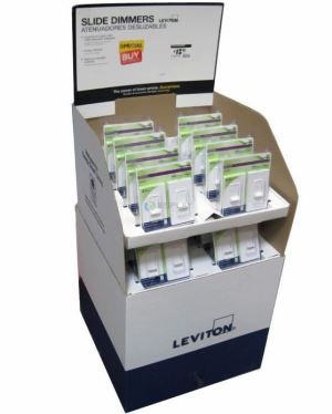 Custom POP Cardboard Dump Bin Stand for Accessories