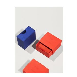 Square Shaped With Drawer Cardboard Packaging Box For Small Gift/jewelry/jade/necklace