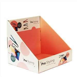 Strong Corrugated Paper Counter Display For Foods,Wholesale Display Boxes