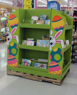 Suppliers Pop Cardboard Paper Display Stand