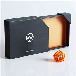 Unique Design Triangular Drawer Gift Box Packaging Paper Box Custom Lgoo For Jewelry And Wallet