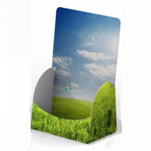 Wholesale Paperboard Tabletop Sign Holders for Flyer