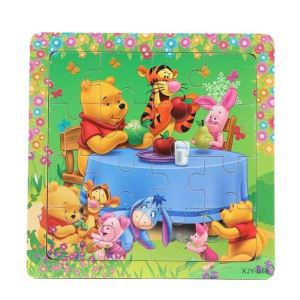 Wholesale custom hot sale best welcome fashion cardboard jigsaw puzzle game for kids