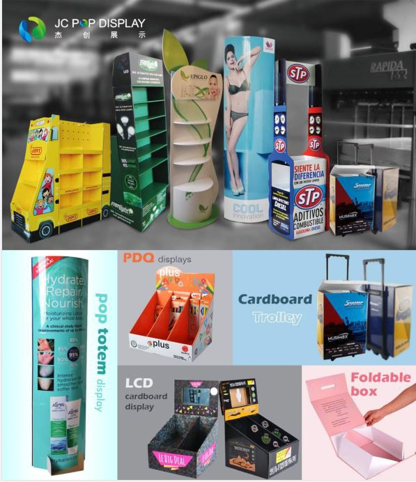 cardboard display stand